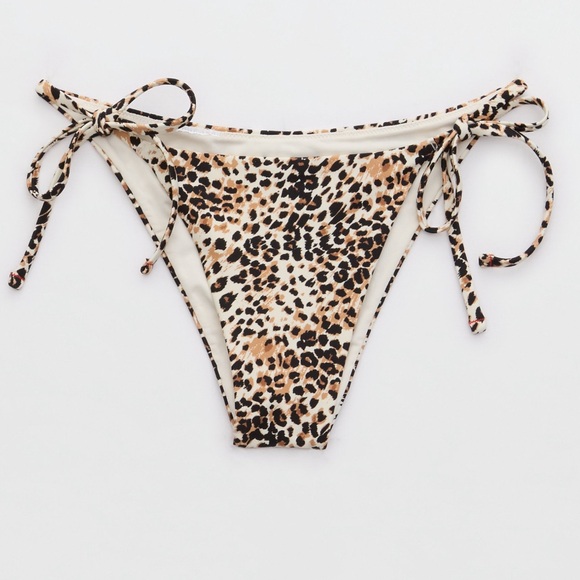 aerie Other - NWT Aerie Sun Bum Bikini Bottom Cheetah Print XS